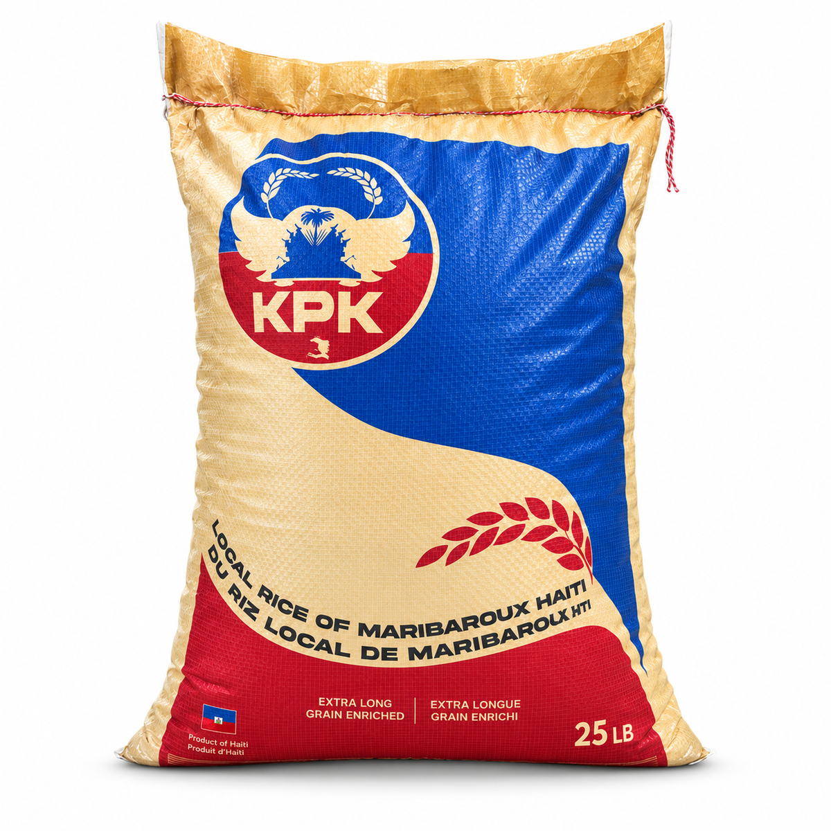 KPK - Yellow Haitian Rice, 25 lb (BKPK002) white background b53aededc2c2a63b