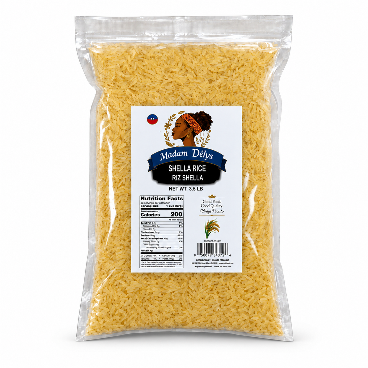 Madam Delys - Shella Rice (Riz Shella), 3.5 lb, 12 ct/Case (CMDEL032) white background c300704ecbc0b7d0